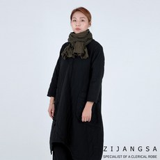 [17137] 물결 누비 끈 원피스 여자 여성 한복 사찰복 절복 생활 개량한복 템플스테이