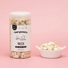 퍼피럽 반려수라 북어트릿 80g 동결건조 간식 강아지간식 고양이간식 수제간식 북어간식 동결간식, 1개 - 강아지북어트릿