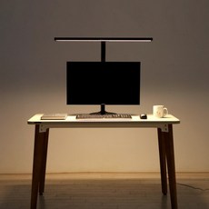 파파 LED와이드스탠드 500S 800S (화이트) 학생용 공부용 독서 시력보호 학습용, 블랙