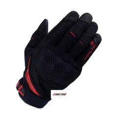 타이치장갑 러버 RST447 KNUCKLE MESH BLACK_RED, XL