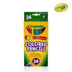 크레욜라색연필24색