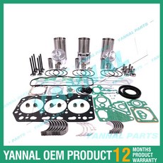 YANMAR 굴착기 로더 발전기 호환 엔진 오버홀 리빌드 키트 3TNV88