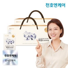 [천호엔케어] 흑염소 진액 프리미엄 액기스 100ml 30개입 2박스, 3L