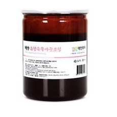 [AQB_8463253] 육쪽마늘 조청 1kg 태안맛있는조청 태안쌀조청 선물용조청 맛있는조청 조청, 단일상품