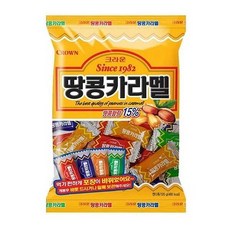 크라운 땅콩카라멜, 120g, 4개