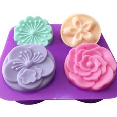 꽃무늬비누몰드