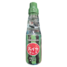토모마스 수박맛 라무네 TOMOMASU 탄산 소다 음료, 2개, 200ml