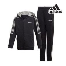 아디다스 키즈 BEST 120cm 160cm 주니어 기모 풀집 3S 트랙수트 상하세트 EI7924
