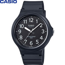 카시오 MW-240-1B CASIO 남성 우레탄 손목시계