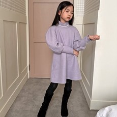 콤마 니트원피스 유아 여아 아기 키즈 주니어