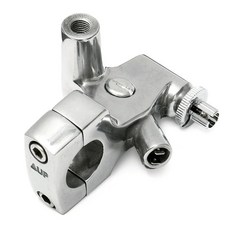 25mm 1 인치 오토바이 클러치 레버 마운트 홀더 혼다 그림자 600 VT750 실버 알루미늄 합금, 하나, 은, 1개