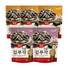 동원 양반 마늘김부각x3 김부각x2 총 5입 유통기한 임박상품 2024년7월21일까지