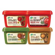 신송식품 신송 된장/고추장/쌈장 모음딜, 신송 100% 국산 보리 태양초 고추장 1kg