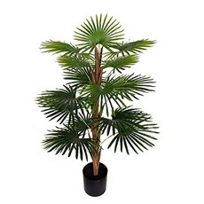 40 inch artificial windmill palm tree - fake palm trees used in home office decoration, 본상품