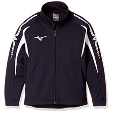 MIZUNO [Mizuno] 훈련 워밍업 셔츠 땀 East Dry 32JC8001 Navy/White 150