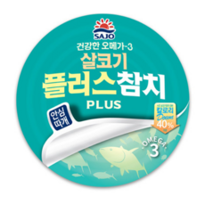 사조 살코기플러스참치 (안심따개) 150g X 4캔, 112개
