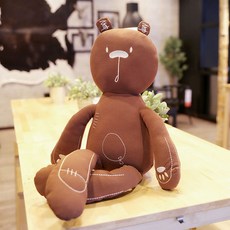짱구 유리 토끼 인형 화풀이 애착 침대 포옹 인형, I_70cm