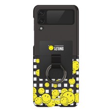스마일리 갤럭시 Z플립3 오리지널 링 스트랩 슬림핏 케이스