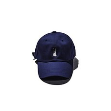 BSRABBIT [비에스라빗토] 한국 스트리트 패션 브랜드면 100 %의 남녀 공용 자수 로고 야구 모자 GR STRAPBACK NAVY [병행 수입품]