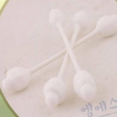 녕쭈 순면면봉 60P 강아지면봉 고양이귀청소면봉