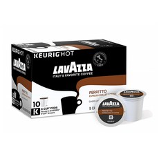 Lavazza Perfetto Coffee Keurig K-Cups 라바짜 펠페토 큐리그 K컵 커피 10개입 X 6팩, 1개