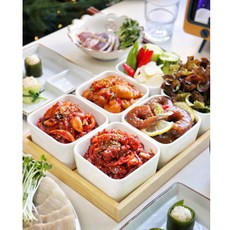취향대로 골라 담는 젓갈 2종 세트 - 멍게 새우 낙지 오징어 중 원하는 맛만_찐오징어젓갈+비빔멍게젓갈, 1세트, 600g
