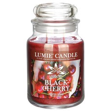LUMIE CANDLE 香氛蠟燭, 01 黑櫻桃, 630g, 1罐