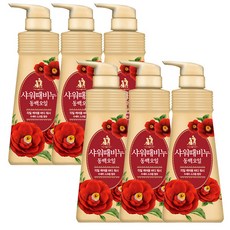 무궁화 동백오일 샤워 때비누 바디워시, 500ml, 6개