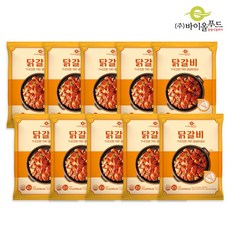 [바이올푸드] 더진한 양념닭갈비 300g x 10팩(냉동), 10개