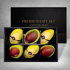 딜픽 태국망고/애플망고 6입 선물세트/총2.2kg내외, 없음, 1세트