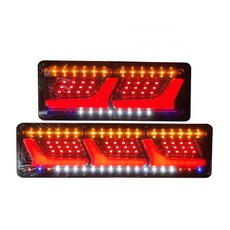 우리파파 12v 24v LED 무빙 테일램프 트럭 화물차 트레일러 후미등 브레이크등 TL-03, 01. 12v TL-03 2단 테일램프, 1개