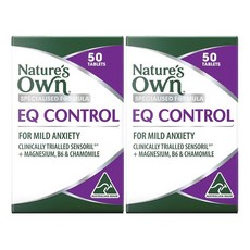 네이쳐스 오운(Natures Own) 오운 EQ 컨트롤 50 정 X 2개, 100정, 1세트