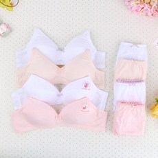 [또온나] 중학생 속옷 AA컵 팬티 8종 면소재 주니어 브라 2단계 리뷰후기
