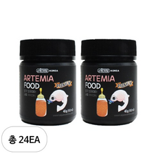 이스타 탈각 알테미아 사료 치어전용, 40g, 24개