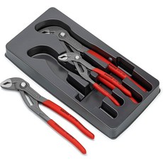 KNIPEX 크니펙스 코브라 패키지 워터 펌프 플라이어 세트 00 20 09 V02, Single