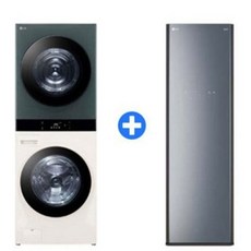 LG전자 오브제컬렉션 워시타워 25kg+21kg WL21EGHU+오브제컬렉션 스타일러 S5MBPUA, 단품