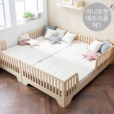 [쁘띠라뺑] 로이 트윈 자작나무침대 슈퍼싱글+매트리스2종 택1[설치배송비포함], 상세 설명 참조
