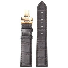[미국] 760137 Tissot Leather Calfskin Brown Watch Strap 20mm Width (Model: T600032290)