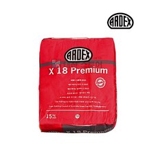 아덱스 X18 PREMIUM 고탄성 대형 박판타일 접착제 타일본드 15kg