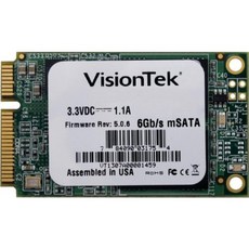 VisionTek 240GB mSATA III 내장 솔리드 스테이트 드라이브 900612, 480 GB