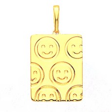 14K GOLD [미아방지목걸이] 스마일_BP713