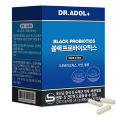 닥터아돌 블랙베리 프로바이오틱스, 1박스, 30캡슐