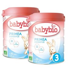 Babybio 베이비 프라임 스텝3 아기 분유 10개월-3살 800g 2개