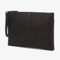 정품 닥스 클러치백 파우치 남성 가방 DBBA5E279BK [클러치(L-Size)][GRID MAXI][그리드 맥시] 블랙 그리드 패턴엠보 소가죽 고급 가죽 브랜드