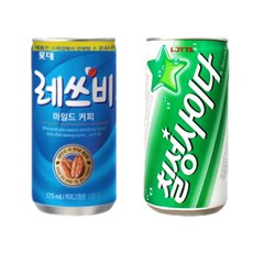 레쓰비175ml미니캔음료캔음료서비스업소용음료수캔사이다 TOP01