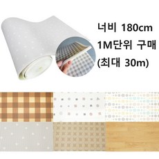 겨울 보온효과 180cm폭 잘라쓰는 모던컬러 롤장판 보온아기매트 소형견 중형견 아이집, 1개