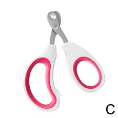 애완 동물 고양이 강아지 손톱깎이 커터 손질 가위 전문가용 발톱, 1개, 3.rose red