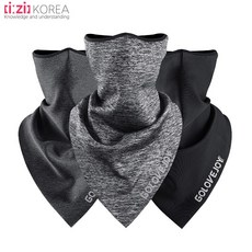 방한 마스크 반다나 보드 바라클라바 멀티스카프, 블랙