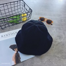 해외 버킷햇겨울 캐주얼 모직 비니 거지모자 남녀 빈티지 -11378