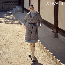 SJ와니 24FW 까나주 사파리 다운 코트 1종 (골프)